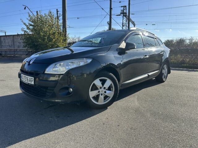 Черный Рено Меган, объемом двигателя 1.5 л и пробегом 243 тыс. км за 7600 $, фото 1 на Automoto.ua