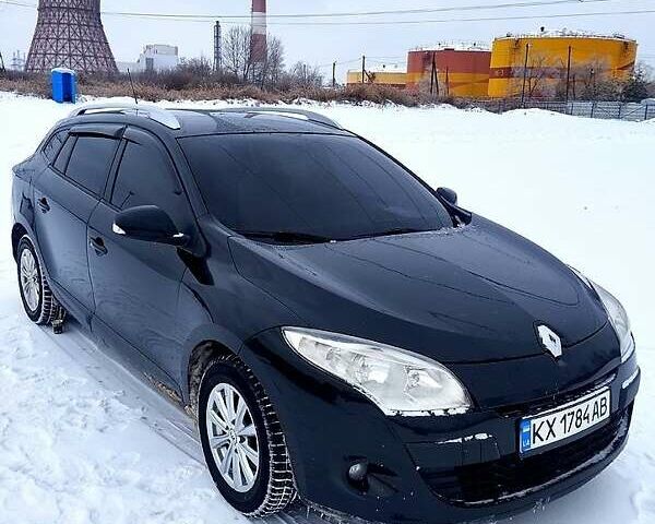 Черный Рено Меган, объемом двигателя 1.5 л и пробегом 295 тыс. км за 6700 $, фото 1 на Automoto.ua