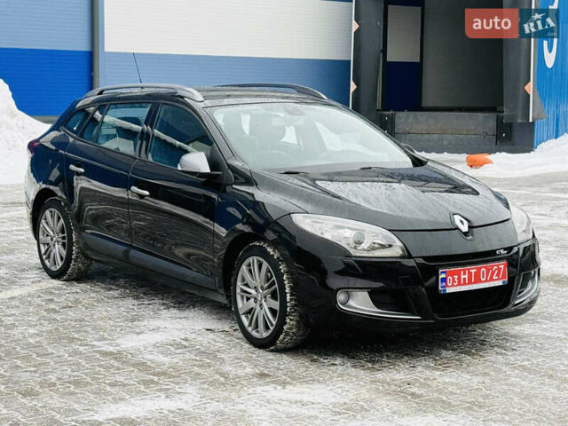 Черный Рено Меган, объемом двигателя 1.6 л и пробегом 188 тыс. км за 7950 $, фото 1 на Automoto.ua