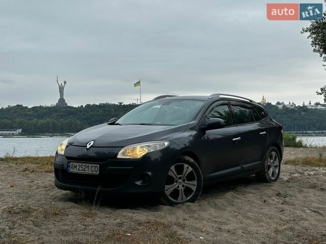Черный Рено Меган, объемом двигателя 1.5 л и пробегом 259 тыс. км за 8700 $, фото 1 на Automoto.ua