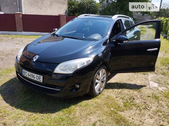 Черный Рено Меган, объемом двигателя 1.9 л и пробегом 249 тыс. км за 6800 $, фото 1 на Automoto.ua