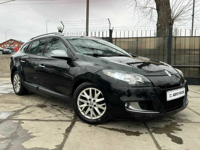 Черный Рено Меган, объемом двигателя 1.9 л и пробегом 192 тыс. км за 7690 $, фото 1 на Automoto.ua