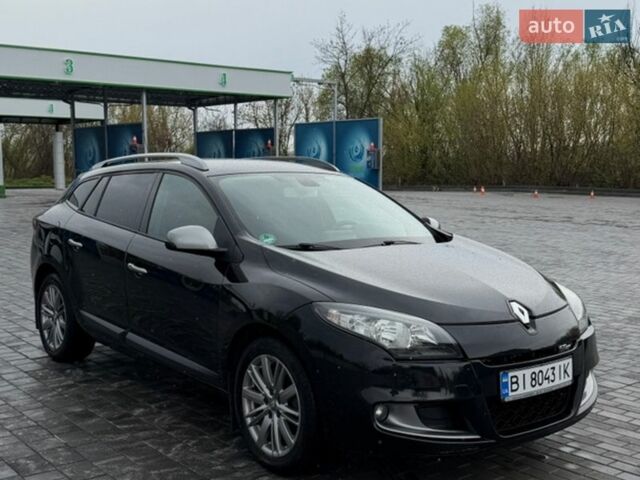 Черный Рено Меган, объемом двигателя 1.46 л и пробегом 197 тыс. км за 8699 $, фото 1 на Automoto.ua