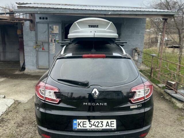 Чорний Рено Меган, об'ємом двигуна 1.5 л та пробігом 260 тис. км за 7799 $, фото 1 на Automoto.ua