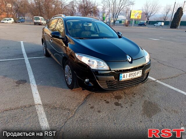 Черный Рено Меган, объемом двигателя 1.5 л и пробегом 215 тыс. км за 7600 $, фото 1 на Automoto.ua