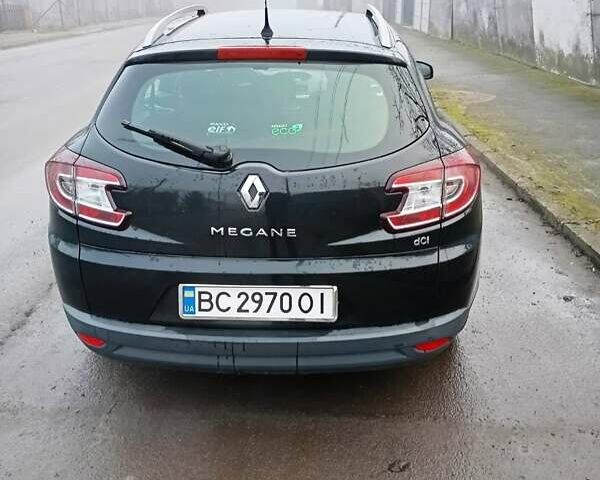Черный Рено Меган, объемом двигателя 1.5 л и пробегом 254 тыс. км за 6700 $, фото 1 на Automoto.ua