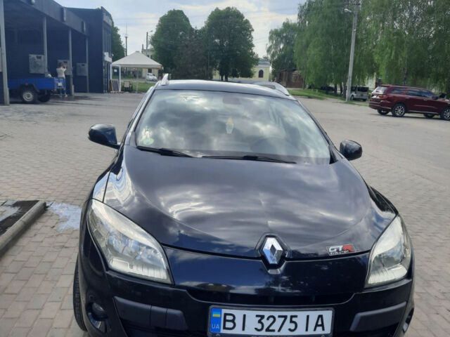 Черный Рено Меган, объемом двигателя 1.46 л и пробегом 267 тыс. км за 7500 $, фото 1 на Automoto.ua