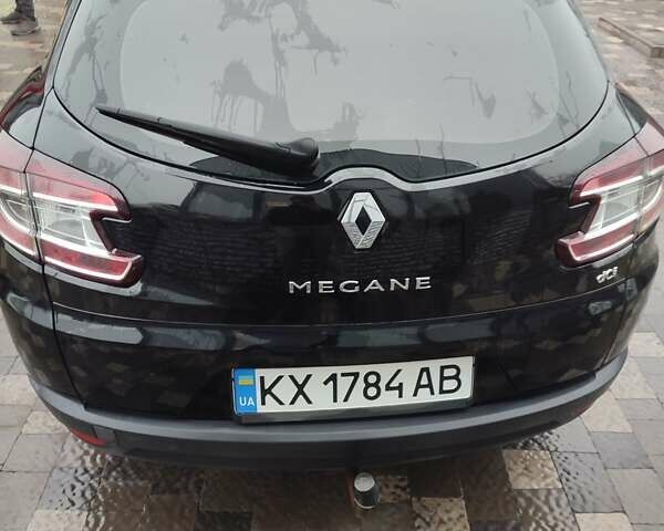 Черный Рено Меган, объемом двигателя 1.46 л и пробегом 295 тыс. км за 7300 $, фото 1 на Automoto.ua