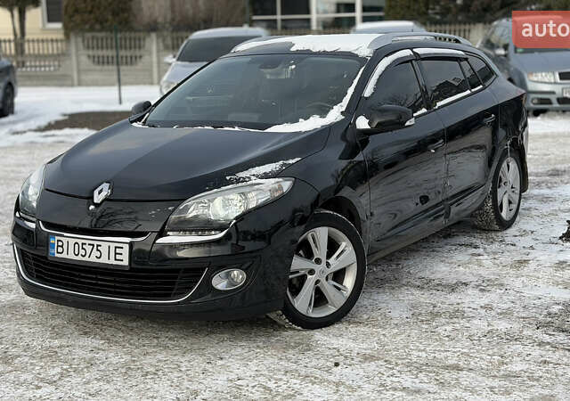 Черный Рено Меган, объемом двигателя 1.46 л и пробегом 220 тыс. км за 7950 $, фото 1 на Automoto.ua