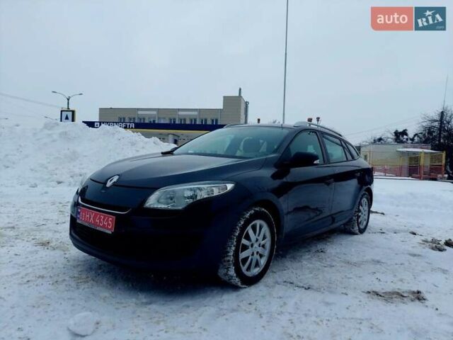 Черный Рено Меган, объемом двигателя 1.6 л и пробегом 166 тыс. км за 7600 $, фото 1 на Automoto.ua