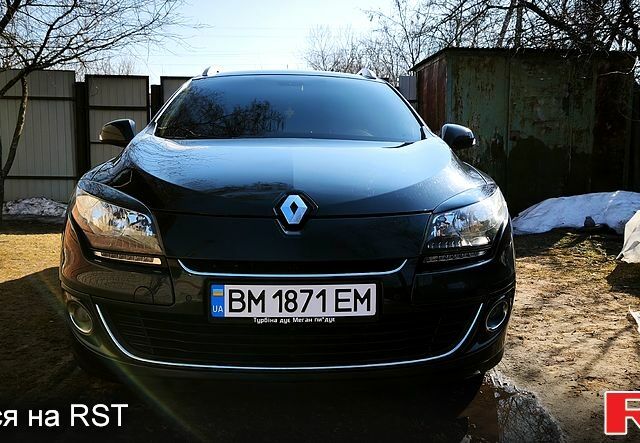Черный Рено Меган, объемом двигателя 1.5 л и пробегом 254 тыс. км за 8900 $, фото 1 на Automoto.ua