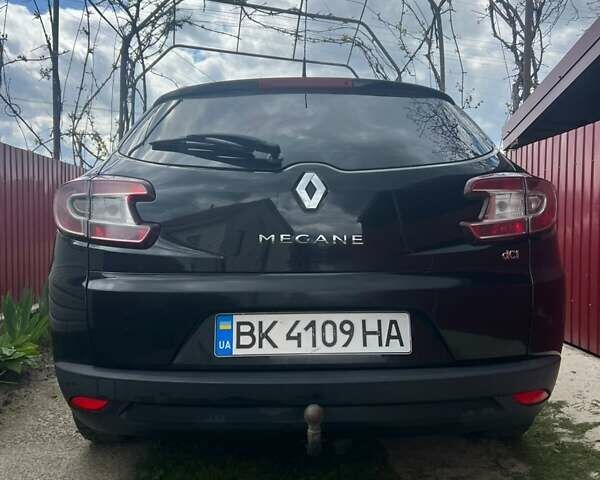 Черный Рено Меган, объемом двигателя 1.46 л и пробегом 235 тыс. км за 7000 $, фото 1 на Automoto.ua