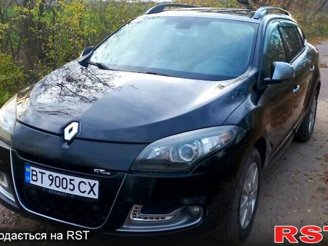 Черный Рено Меган, объемом двигателя 1.5 л и пробегом 245 тыс. км за 9100 $, фото 1 на Automoto.ua