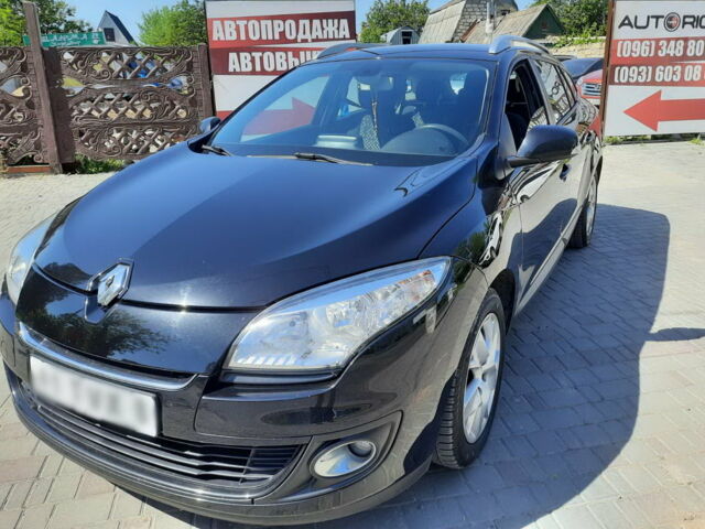 Чорний Рено Меган, об'ємом двигуна 15 л та пробігом 221 тис. км за 8500 $, фото 1 на Automoto.ua