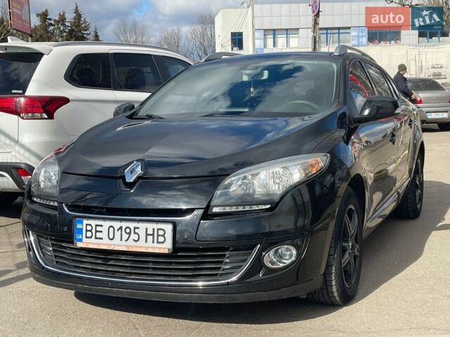 Черный Рено Меган, объемом двигателя 1.5 л и пробегом 253 тыс. км за 7700 $, фото 1 на Automoto.ua