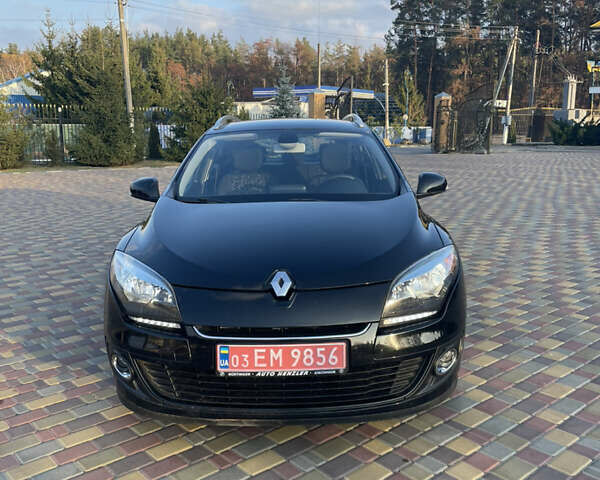 Черный Рено Меган, объемом двигателя 1.5 л и пробегом 215 тыс. км за 8700 $, фото 1 на Automoto.ua