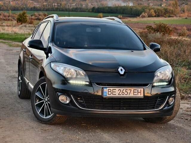Черный Рено Меган, объемом двигателя 1.4 л и пробегом 187 тыс. км за 7100 $, фото 1 на Automoto.ua