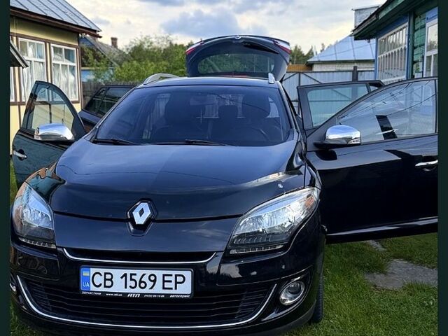 Черный Рено Меган, объемом двигателя 1.5 л и пробегом 224 тыс. км за 8900 $, фото 1 на Automoto.ua