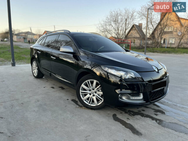 Черный Рено Меган, объемом двигателя 1.5 л и пробегом 160 тыс. км за 10500 $, фото 1 на Automoto.ua