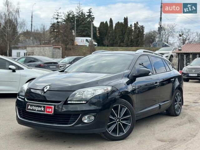 Черный Рено Меган, объемом двигателя 1.5 л и пробегом 269 тыс. км за 8490 $, фото 1 на Automoto.ua