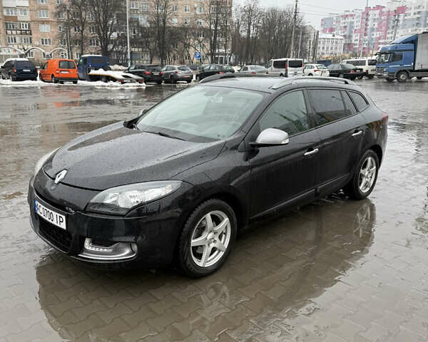 Черный Рено Меган, объемом двигателя 1.5 л и пробегом 214 тыс. км за 10000 $, фото 1 на Automoto.ua