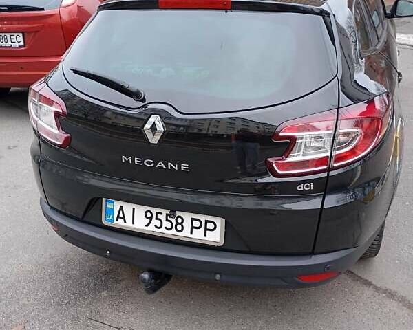 Черный Рено Меган, объемом двигателя 1.5 л и пробегом 262 тыс. км за 8500 $, фото 1 на Automoto.ua