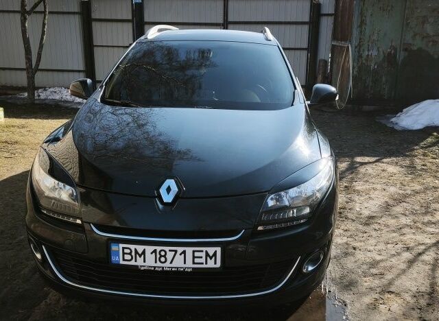 Черный Рено Меган, объемом двигателя 1.5 л и пробегом 254 тыс. км за 9100 $, фото 1 на Automoto.ua