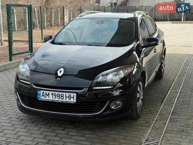 Черный Рено Меган, объемом двигателя 1.6 л и пробегом 279 тыс. км за 6999 $, фото 1 на Automoto.ua