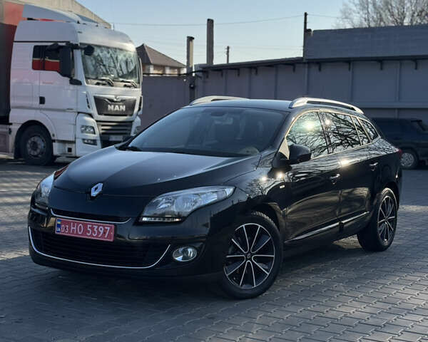 Черный Рено Меган, объемом двигателя 1.5 л и пробегом 243 тыс. км за 9799 $, фото 1 на Automoto.ua