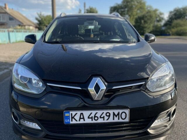 Черный Рено Меган, объемом двигателя 1.46 л и пробегом 200 тыс. км за 8700 $, фото 1 на Automoto.ua