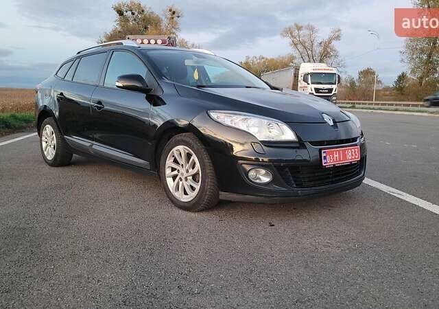 Черный Рено Меган, объемом двигателя 1.46 л и пробегом 223 тыс. км за 8000 $, фото 1 на Automoto.ua