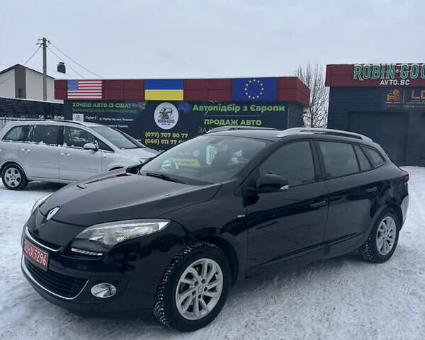Черный Рено Меган, объемом двигателя 1.5 л и пробегом 229 тыс. км за 8900 $, фото 1 на Automoto.ua
