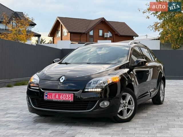 Черный Рено Меган, объемом двигателя 1.6 л и пробегом 245 тыс. км за 7999 $, фото 1 на Automoto.ua
