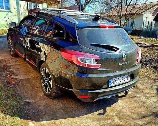 Черный Рено Меган, объемом двигателя 1.5 л и пробегом 254 тыс. км за 8400 $, фото 1 на Automoto.ua