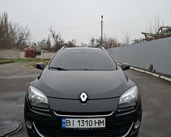 Черный Рено Меган, объемом двигателя 1.5 л и пробегом 287 тыс. км за 8700 $, фото 1 на Automoto.ua