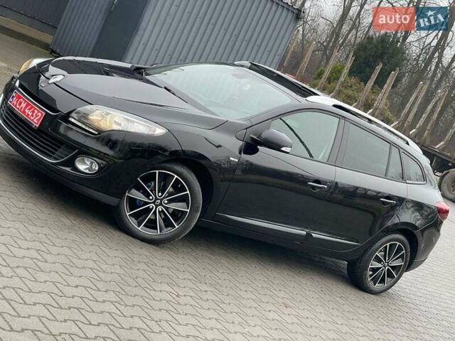 Черный Рено Меган, объемом двигателя 1.5 л и пробегом 214 тыс. км за 8800 $, фото 1 на Automoto.ua
