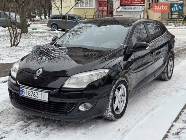Черный Рено Меган, объемом двигателя 1.46 л и пробегом 257 тыс. км за 8100 $, фото 1 на Automoto.ua