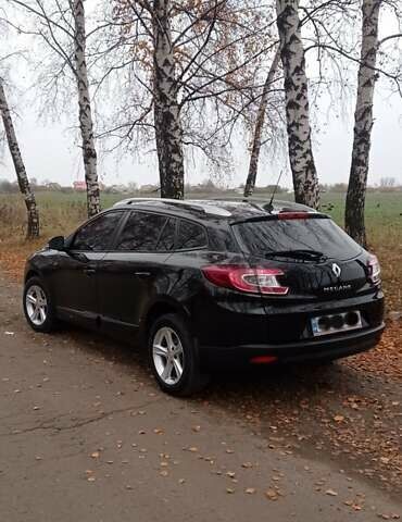 Черный Рено Меган, объемом двигателя 1.5 л и пробегом 244 тыс. км за 8100 $, фото 1 на Automoto.ua