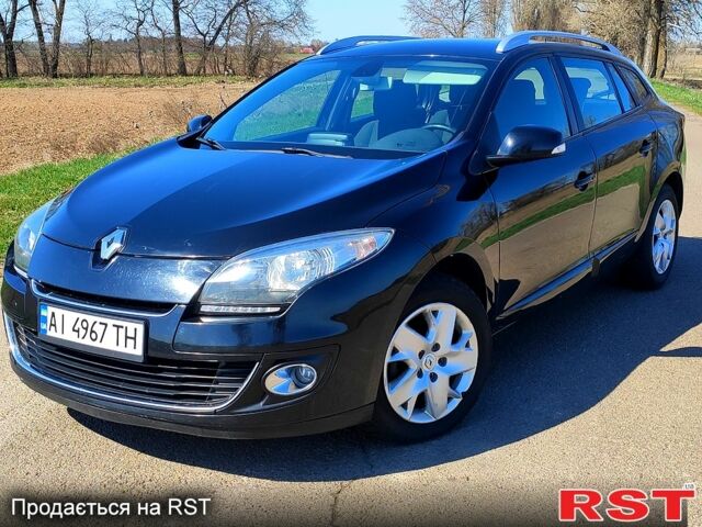 Черный Рено Меган, объемом двигателя 1.5 л и пробегом 257 тыс. км за 7600 $, фото 1 на Automoto.ua