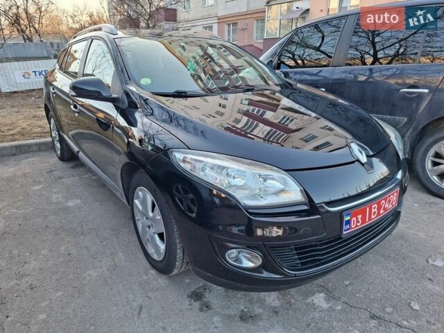 Черный Рено Меган, объемом двигателя 1.5 л и пробегом 207 тыс. км за 8750 $, фото 1 на Automoto.ua
