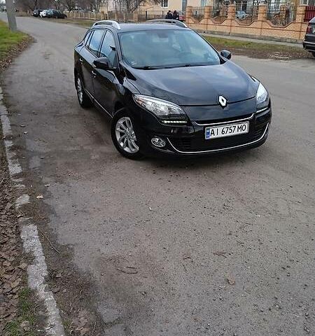 Черный Рено Меган, объемом двигателя 1.5 л и пробегом 210 тыс. км за 8800 $, фото 1 на Automoto.ua