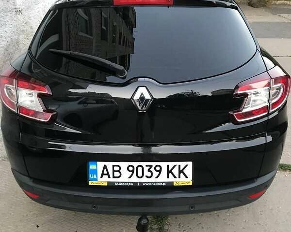 Черный Рено Меган, объемом двигателя 1.46 л и пробегом 263 тыс. км за 8000 $, фото 1 на Automoto.ua