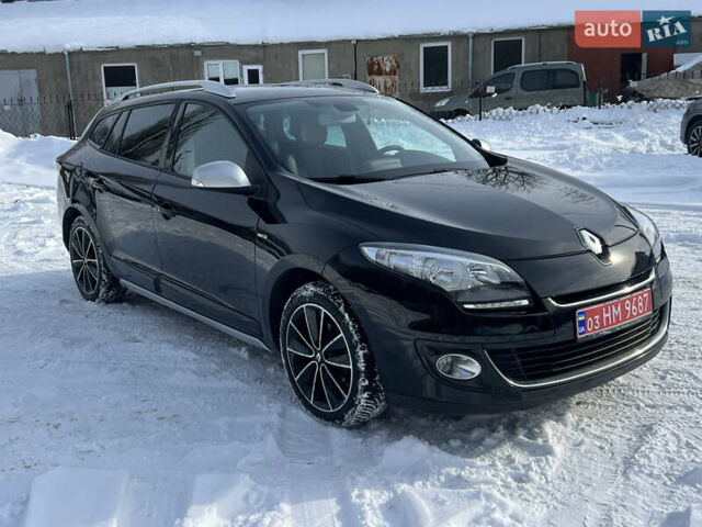Черный Рено Меган, объемом двигателя 1.6 л и пробегом 249 тыс. км за 8800 $, фото 1 на Automoto.ua