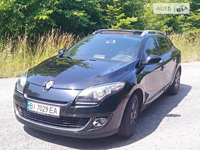 Черный Рено Меган, объемом двигателя 1.46 л и пробегом 176 тыс. км за 8900 $, фото 1 на Automoto.ua