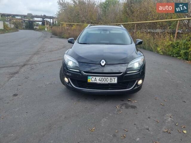 Черный Рено Меган, объемом двигателя 1.5 л и пробегом 208 тыс. км за 7450 $, фото 1 на Automoto.ua