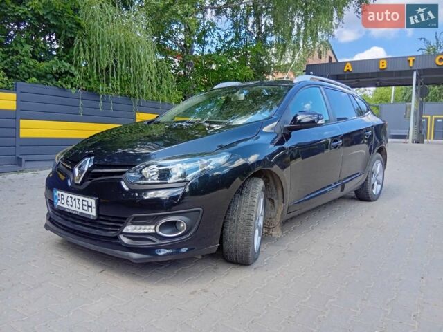 Черный Рено Меган, объемом двигателя 1.5 л и пробегом 316 тыс. км за 7900 $, фото 1 на Automoto.ua