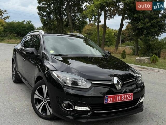 Черный Рено Меган, объемом двигателя 1.5 л и пробегом 215 тыс. км за 10600 $, фото 1 на Automoto.ua
