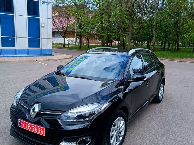 Черный Рено Меган, объемом двигателя 1.5 л и пробегом 201 тыс. км за 9900 $, фото 1 на Automoto.ua