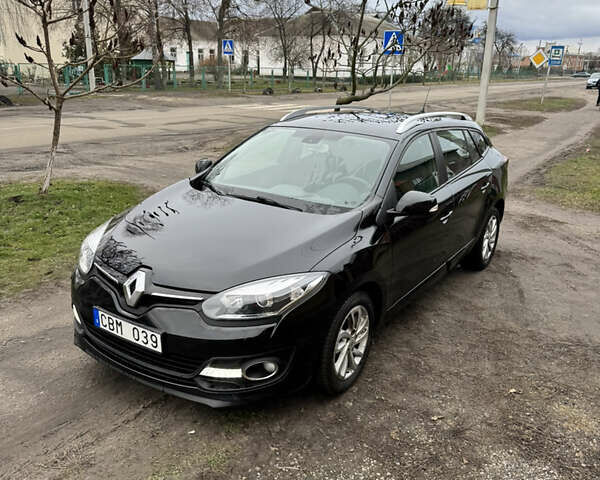 Черный Рено Меган, объемом двигателя 1.5 л и пробегом 101 тыс. км за 9499 $, фото 1 на Automoto.ua