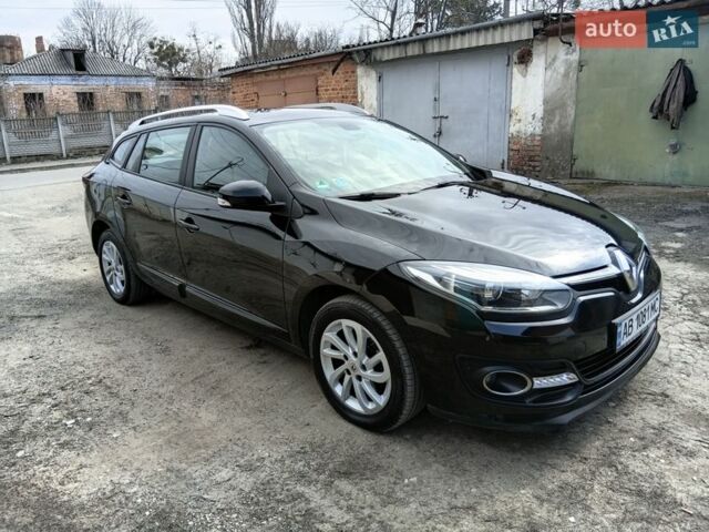 Черный Рено Меган, объемом двигателя 1.46 л и пробегом 170 тыс. км за 10200 $, фото 1 на Automoto.ua